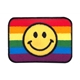 Rainbow Flag Smiley Patch